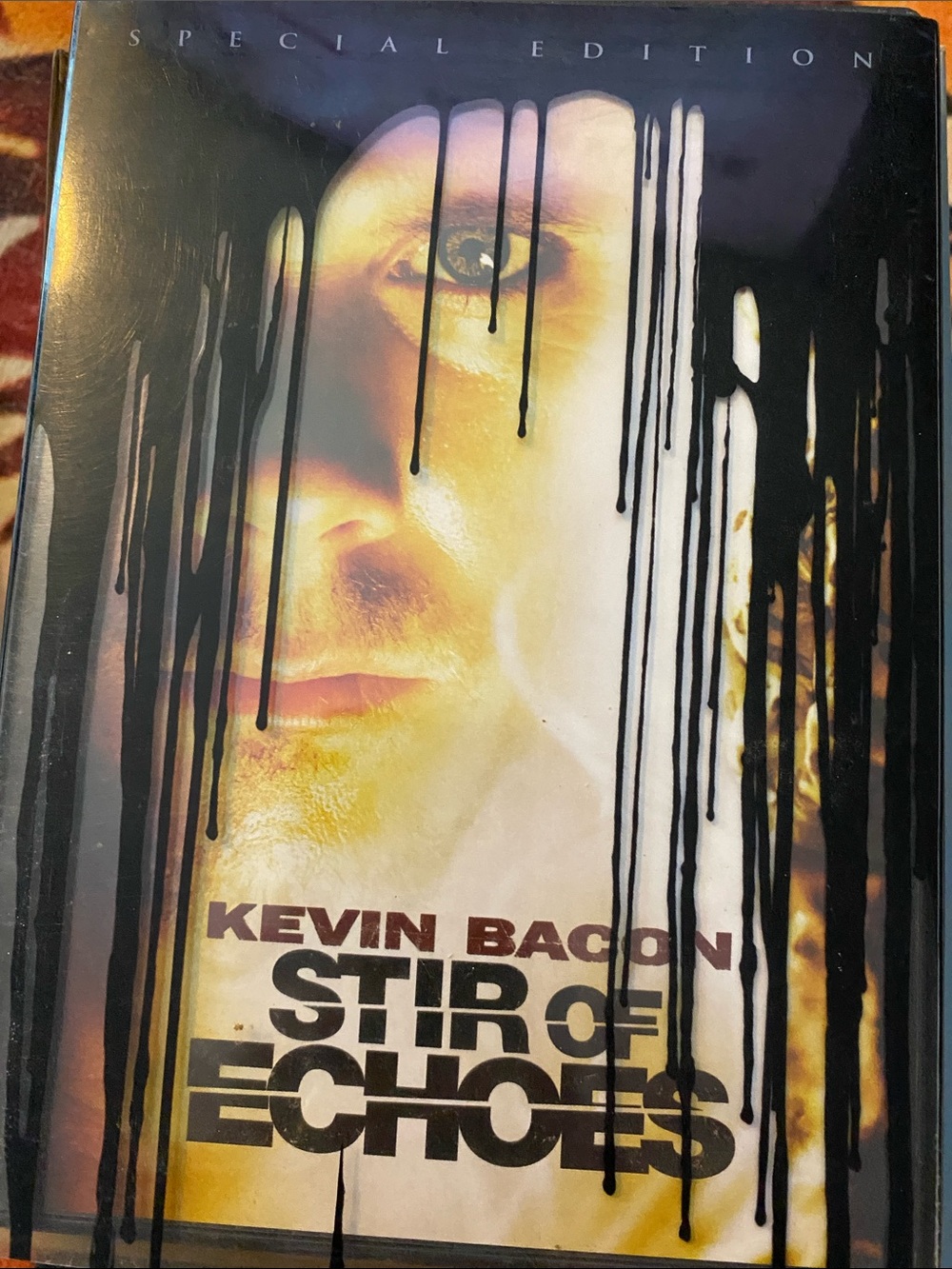 Stir of Echoes Special Edition DVD - Kevin Bacon - Yellow Black Artwork